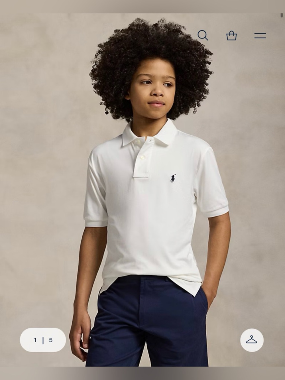 Polo - Ralph Lauren - short sleeve performance polo shirt.